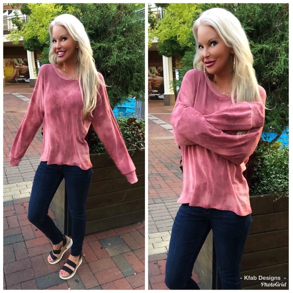 πLAST 3! Brick Tye Dye Pullover Sweatshirt! - Picture 6 of 8